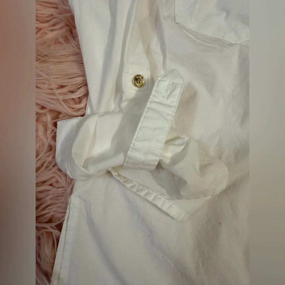 Michael Kors White Long Sleeve/ 3/4 Top